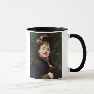 Taza Aline Masson, el modelo del artista (aceite en el