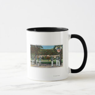 Taza Alivio de la escena del guardia