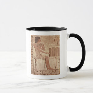 Taza Alivio que representa a los difuntos asentados