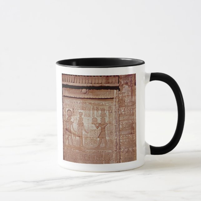 Taza Alivio que representa a un pharaoh (Derecha)