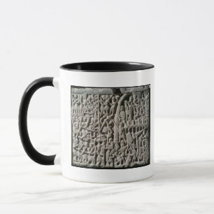 Taza Alivio que representa el cerco de Carcasona