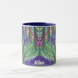 Taza ALLEN ~ Mug personalizado ~ zany inusual