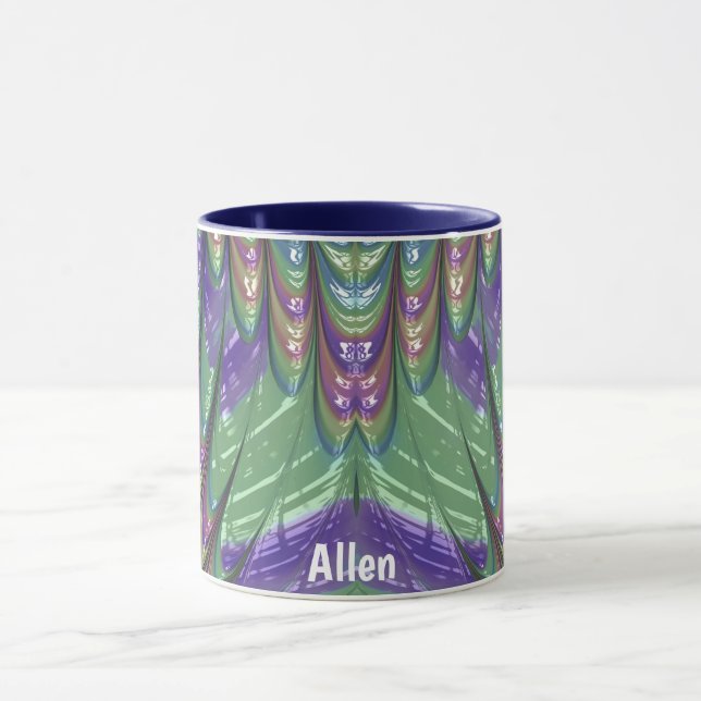 Taza ALLEN ~ Mug personalizado ~ zany inusual (Centro)