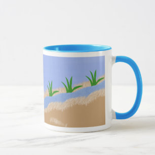 Taza Alligator Green Whimsical Personalizado Art