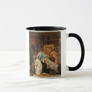 Taza Alma-Tadema  Coleccionista en la época de Agustus