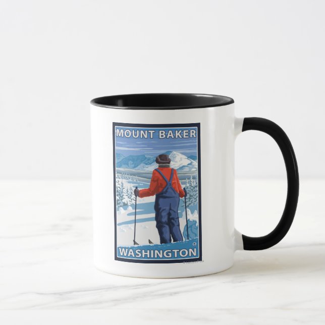 Taza Almirante de esquiadores - Monte Baker, Washington (Derecha)