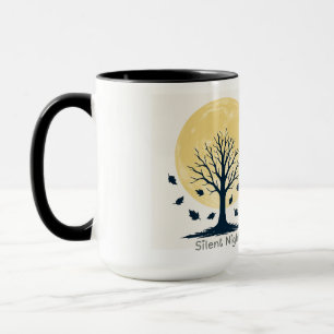 Taza Almohada Árbol de Luna Noche Silenciosa