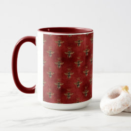 Taza Almohada de Abejas Melíferas Reales