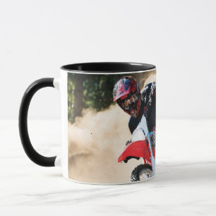 Taza almohada de lanzamiento de motocross