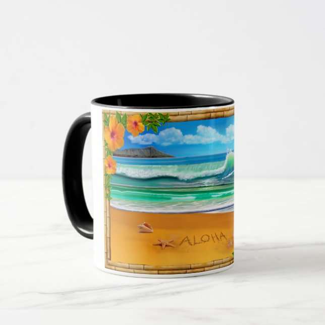 Taza Aloha Hawái (Anverso izquierdo)