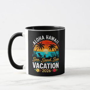Taza Aloha Hawái Mar Arena Sol 2026