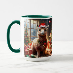 Taza "Alpaca presenta: Un cuento de Navidad"
