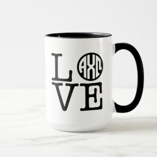 Taza Alpha Chi Omega   Amor