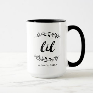 Taza Alpha Chi Omega   Corona pequeña
