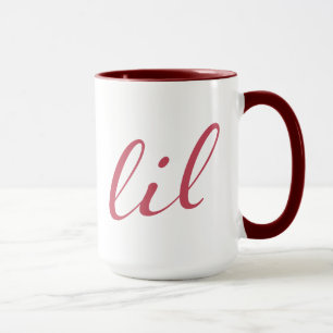 Taza Alpha Chi Omega Pequeño Script
