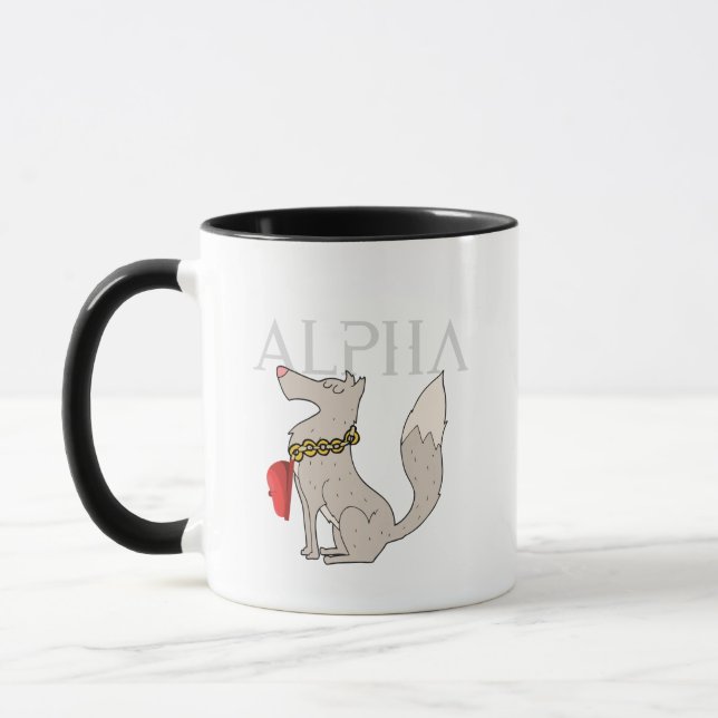 Taza Alpha Wolf (Izquierda)