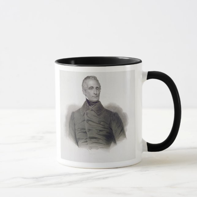 Taza Alphonse de Lamartine, grabado por Pedro Pelee (1 (Derecha)
