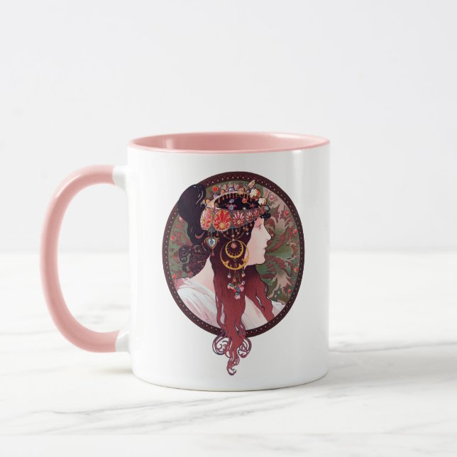 Taza Alphonse Mucha (Izquierda)
