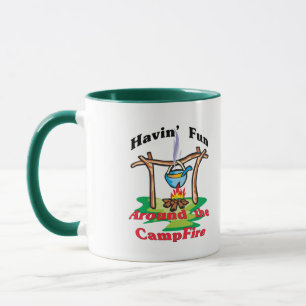 Taza Alrededor de la hoguera