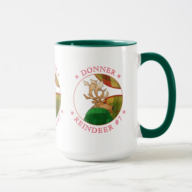 Taza alta combinada de reno DONNER verde cazador (Derecha)