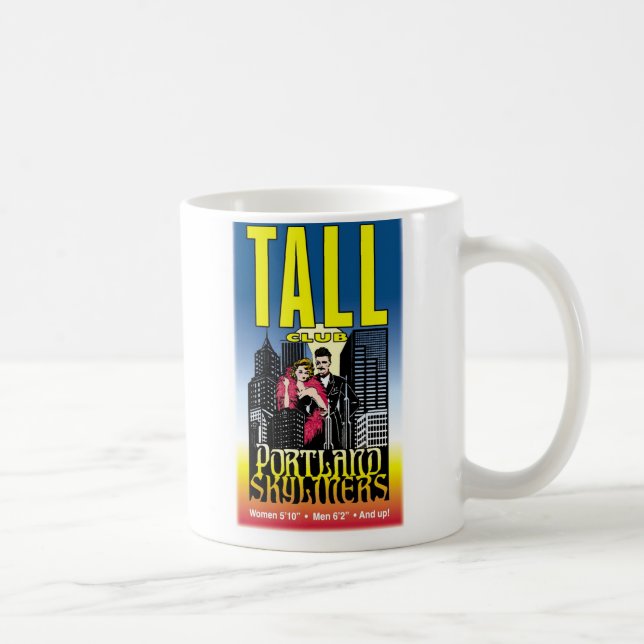 Taza ALTA del club de Portland Skyliners (Derecha)