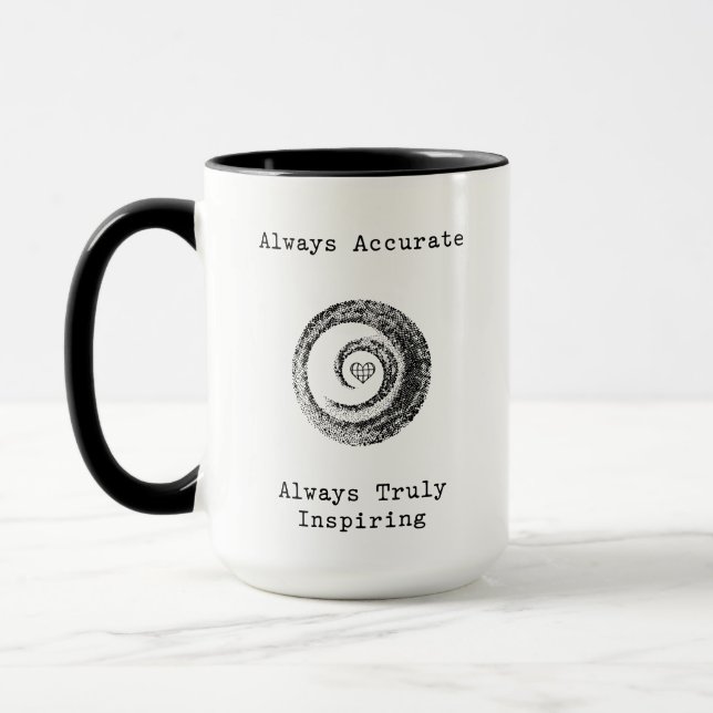 Taza Always Accurate Always Truly Inspiring Teacher (Izquierda)