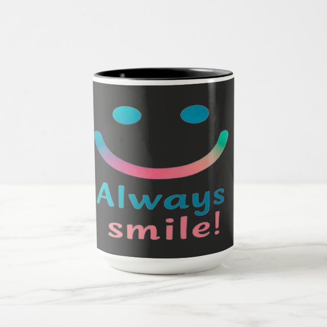 Taza Always Smile (Centro)
