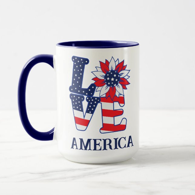 Taza Ama América  (Izquierda)