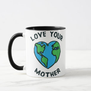 Taza Ama el Corazón de la Madre Tierra