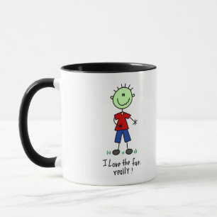 Taza Ama las camisetas y regalos de la feria