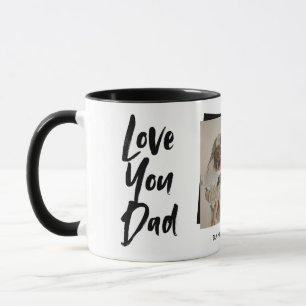 Taza Ama, papá, foto del Día del Padre