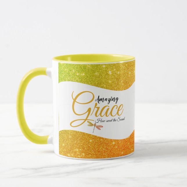 Taza Amable Grace amarillo (Izquierda)