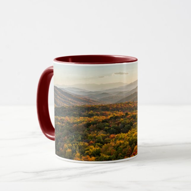 Taza Amanecer de otoño | Carolina del Norte (Anverso izquierdo)