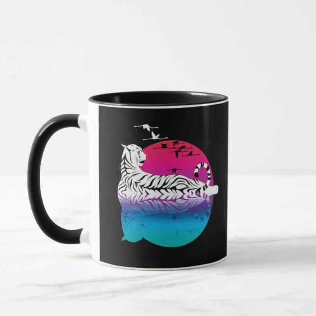Taza Amanecer del tigre blanco (Izquierda)