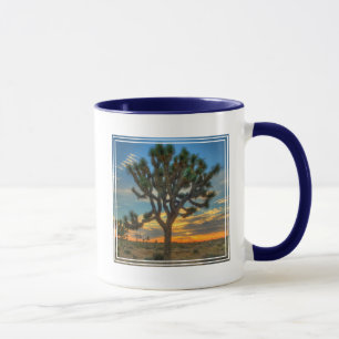 Taza Amanecer En El Parque Nacional Del Árbol De Joshu