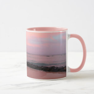 Taza Amanecer en la playa de Waikiki