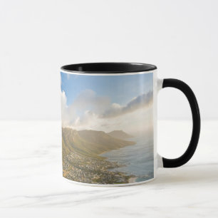 Taza Amanecer Por La Bahía De Camps Y La Montaña De L