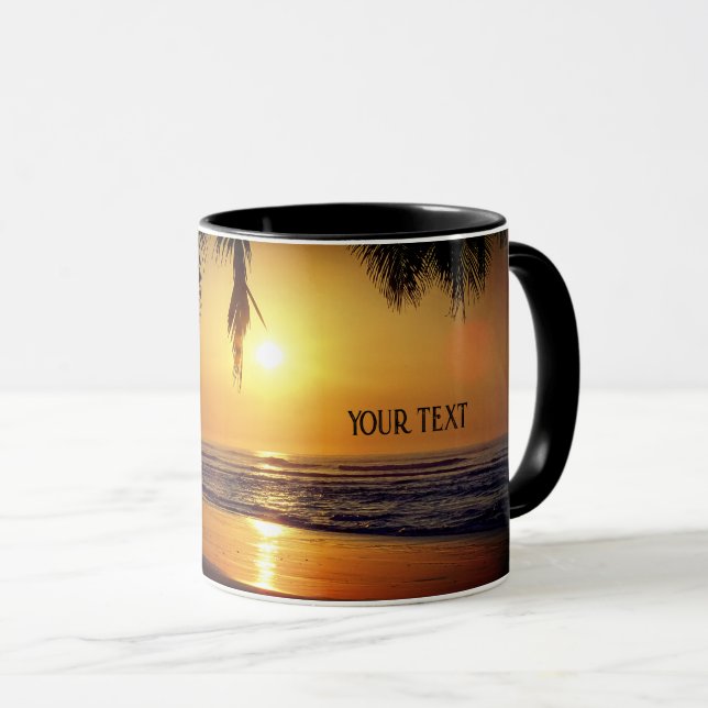 Taza Amanecer tropical (Anverso derecho)