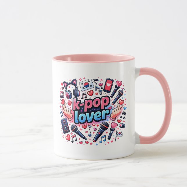 Taza Amante de K-Pop (Derecha)