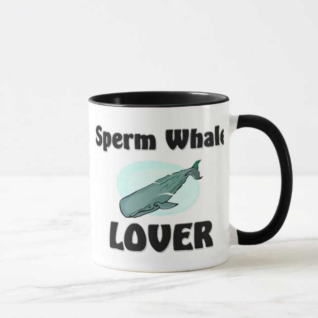Taza Amante de la ballena de esperma (Derecha)