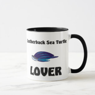 Taza Amante de la tortuga de mar del Leatherback