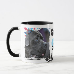 TAZA AMANTE DE MASCOTAS TENDENCIA MODERNA NOMBRE, FOTO