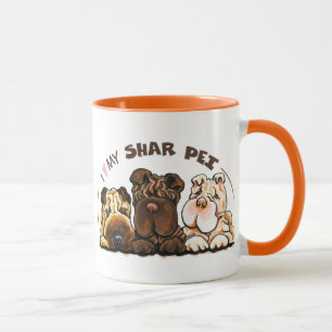 Taza Amante de Shar Pei del chino