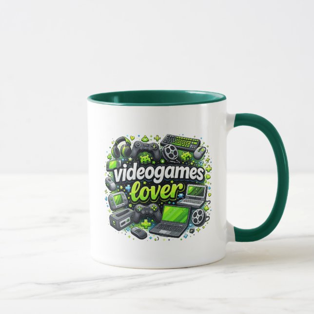 Taza Amante de videojuegos (Derecha)
