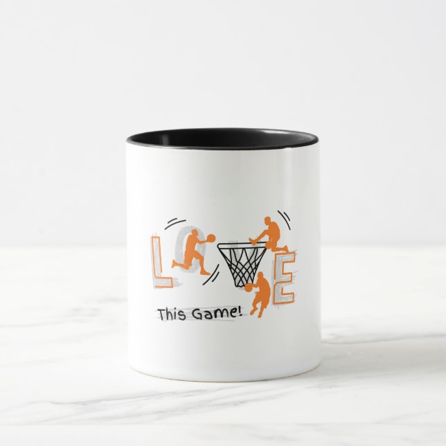 Taza Amante del Baloncesto (Centro)