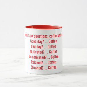 Taza Amante del Café Solución Universal