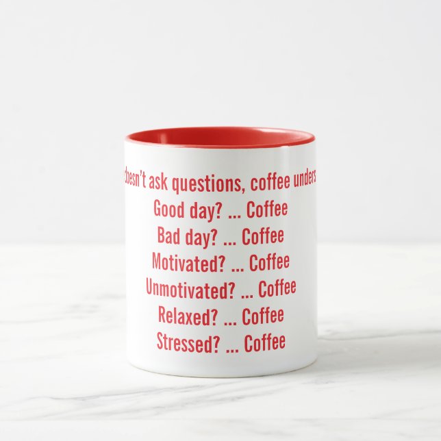 Taza Amante del Café Solución Universal (Centro)