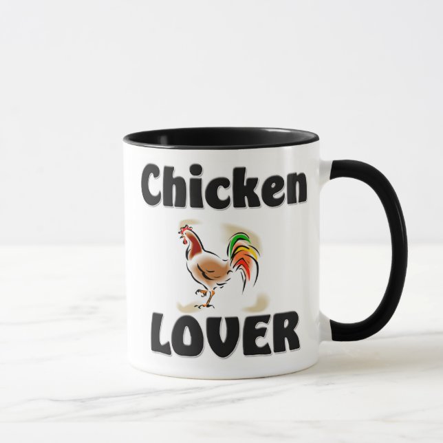 Taza Amante del pollo (Derecha)