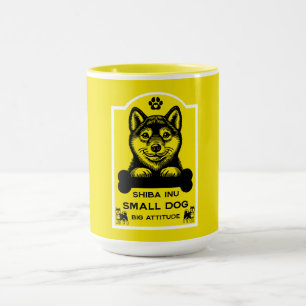 Taza Amante Divertido de Perros Shiba Inu