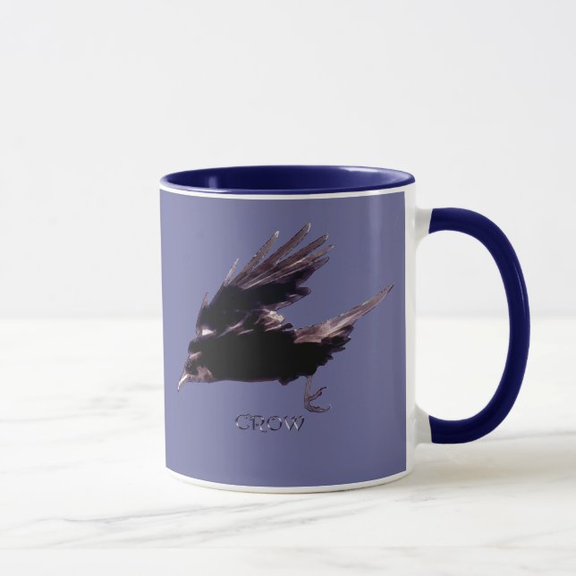 Taza Amantes de Drinkware de los amantes de Flying Crow (Derecha)
